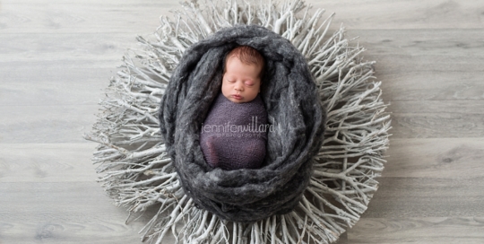 newborn fine art portrait