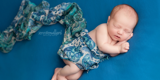 newborn-boy-blue-wrap-newborn-photographer-kingston-ontario