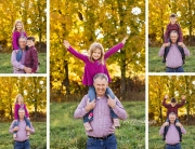 Portraits in the Fall with Dad