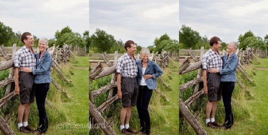 grandparent couple portrait