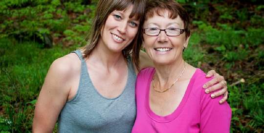 mom and daughter photography