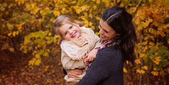 mom and daughter Fall Photography