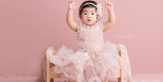 baby pictures in pink