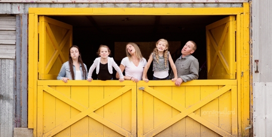 yellow barn photography