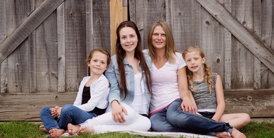 Mom and Daughter Portraits