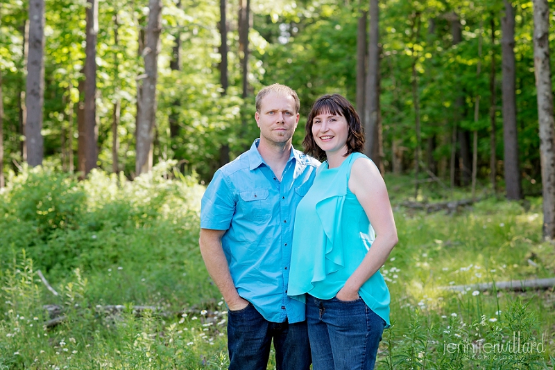 Couples in blue 