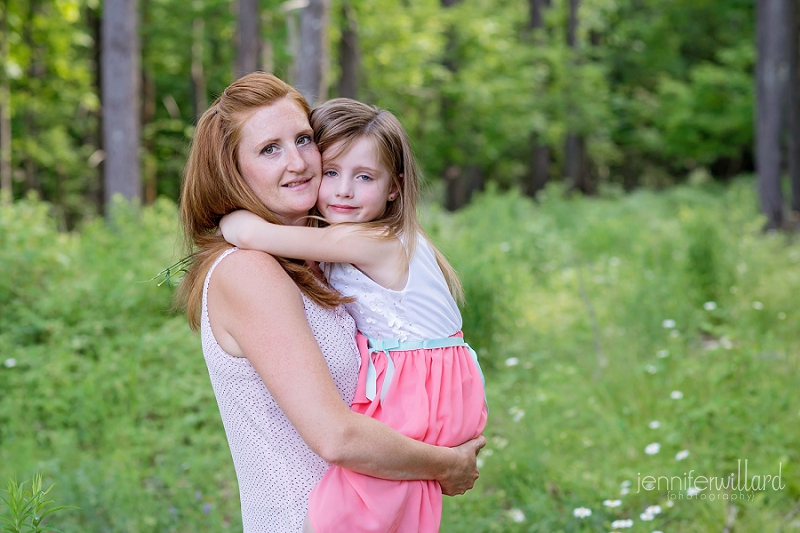 mom and baby photography