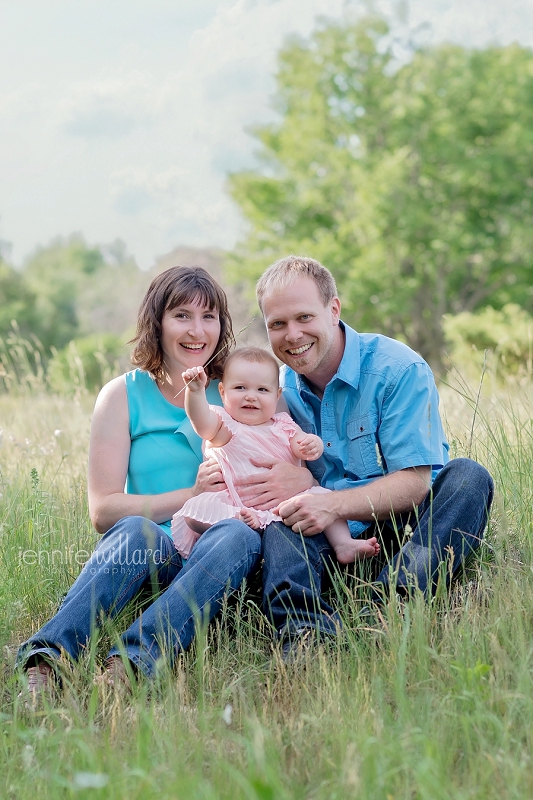 baby portrait with parents