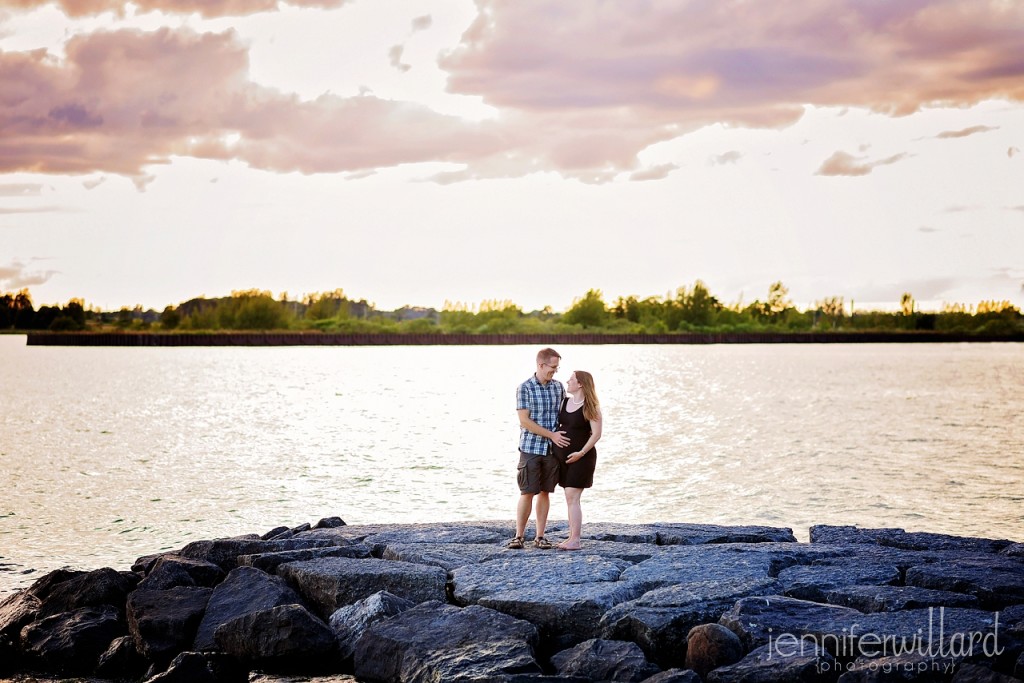 couple at sunset