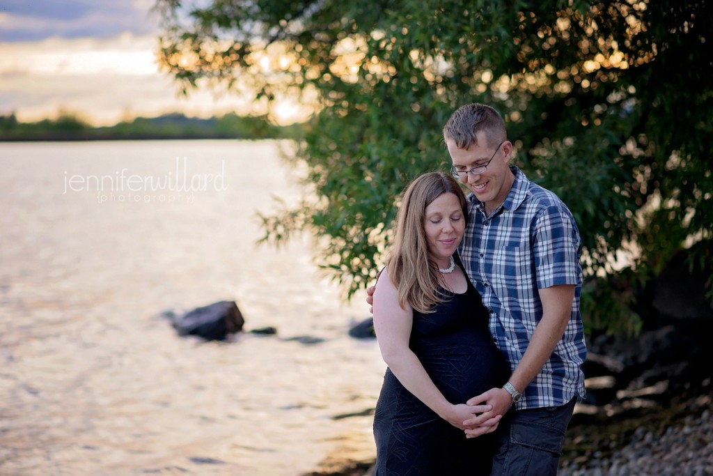 Couple Portrait at Sunset