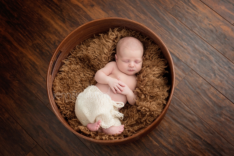 baby picture in bowl