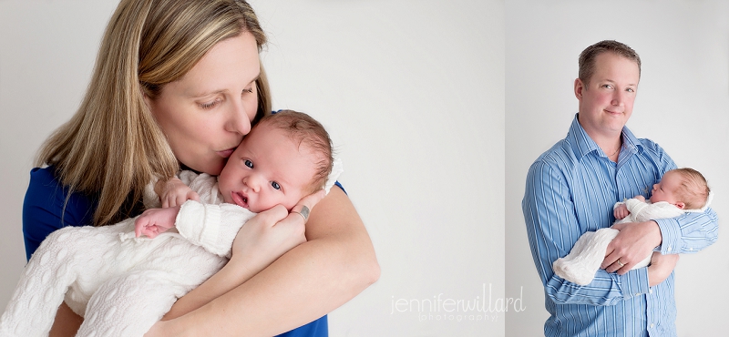 newborn portraits with parents