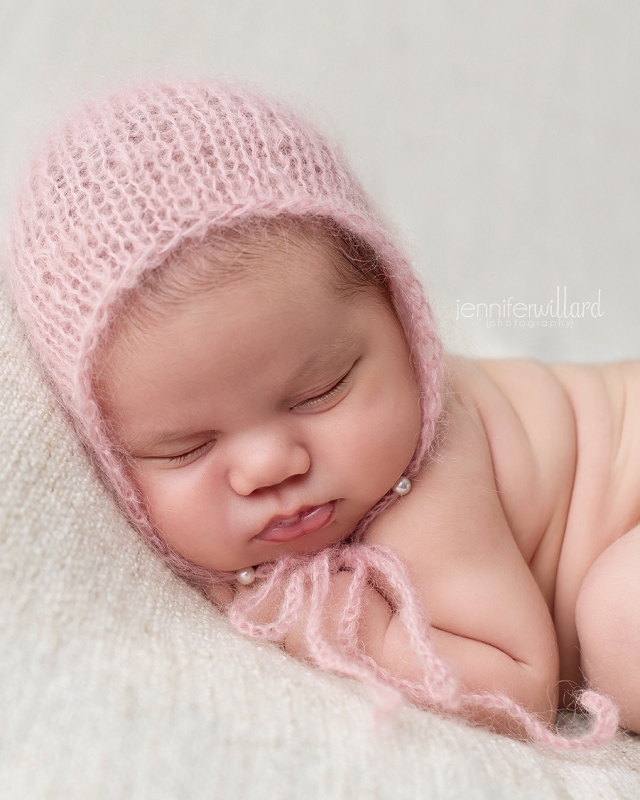 organic baby portrait