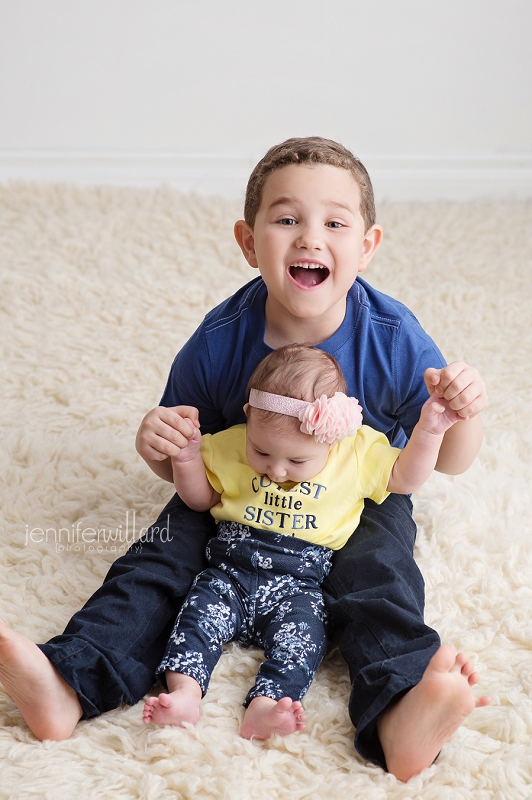 brother and sister portraits