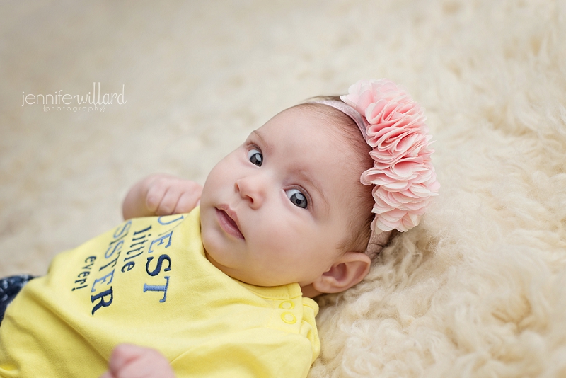 baby portrait in kingston studio