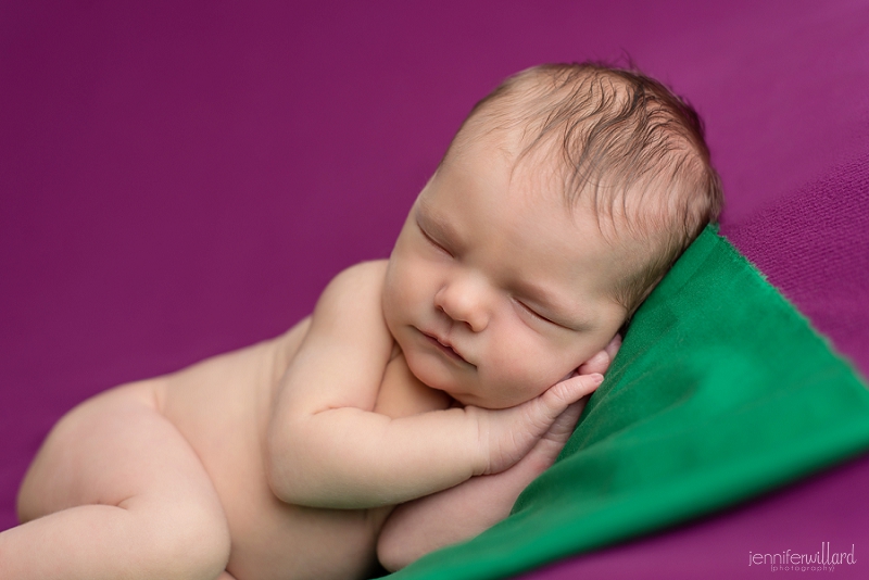 vibrant baby portraits