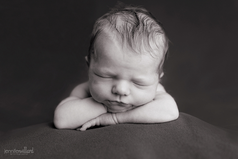 newborn portrait in amherstview