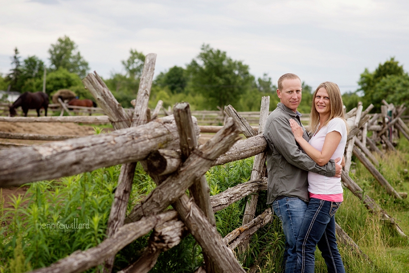 couple on farm