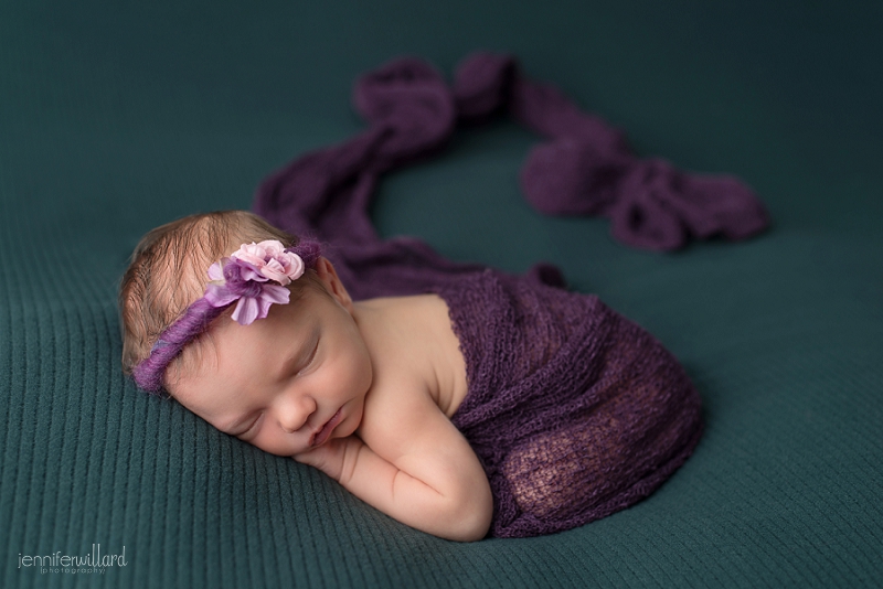 purple and green baby pictures