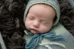 baby in bonnet