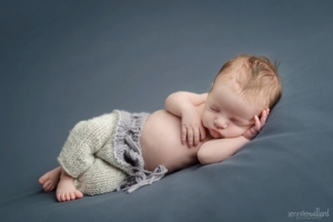 newborn portrait pose