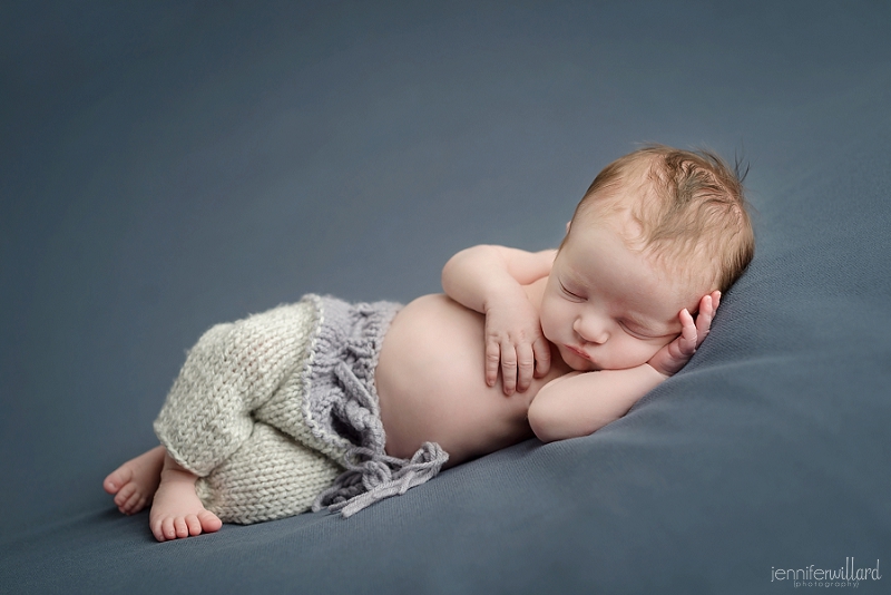 newborn portrait pose