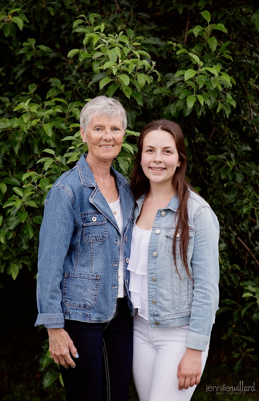 grandma and granddaughter picture