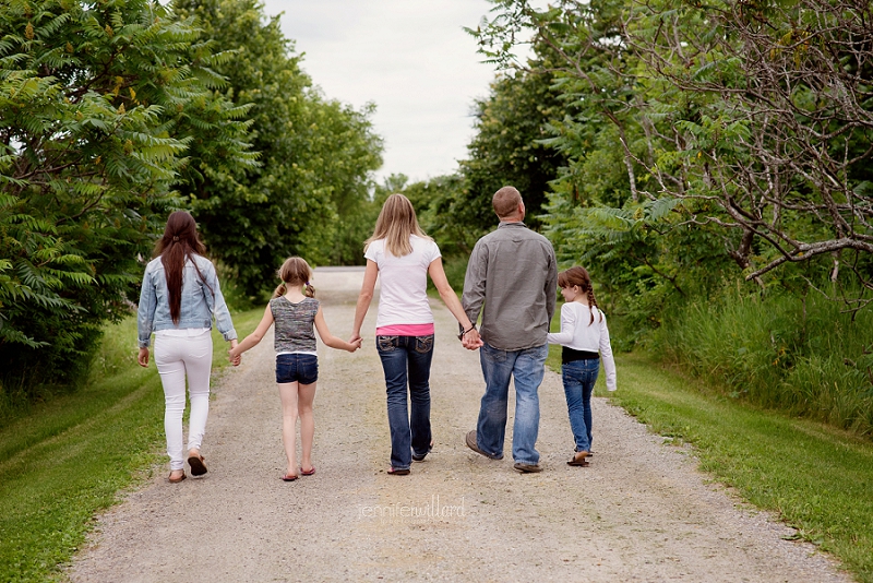 family holding hands