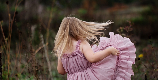 children photography in field