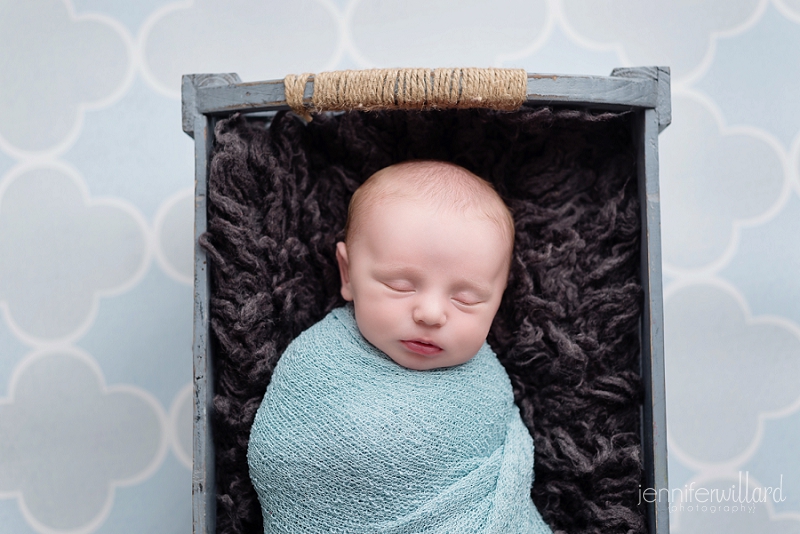 blue-grey-backdrop-newborn-baby-boy-bucket-kingston-photography