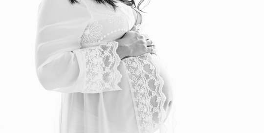 maternity photography in black and white in kingston ontario portrait studio