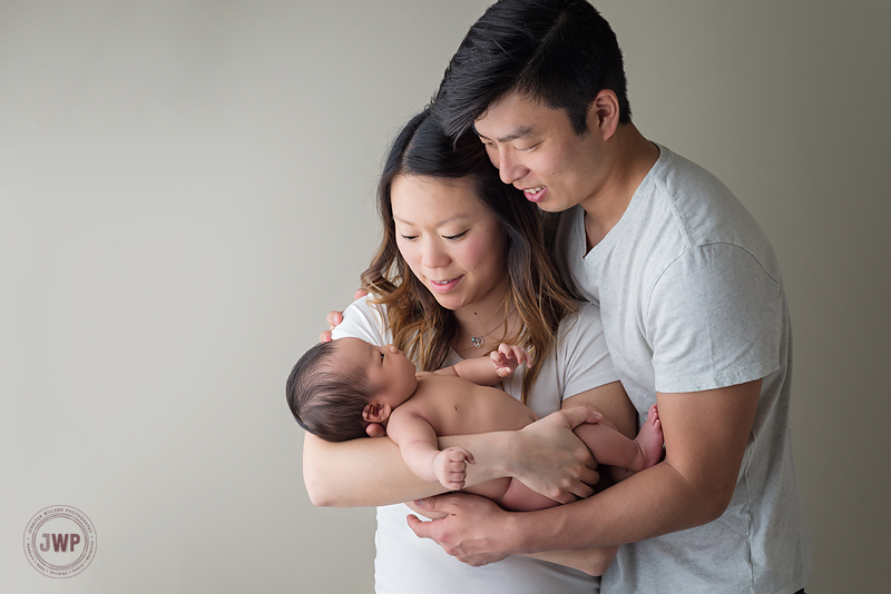 newborn baby boy parent shot Kingston Newborn Photographer