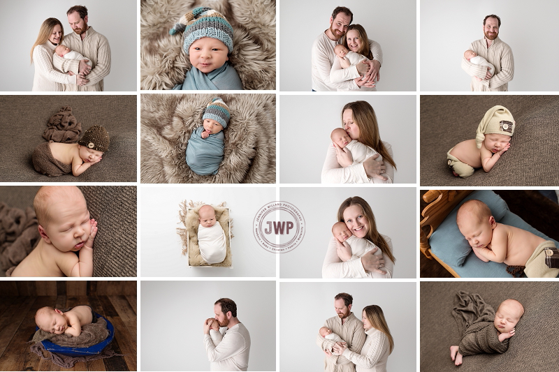 newborn posed portrait family Kingston Newborn Photographer