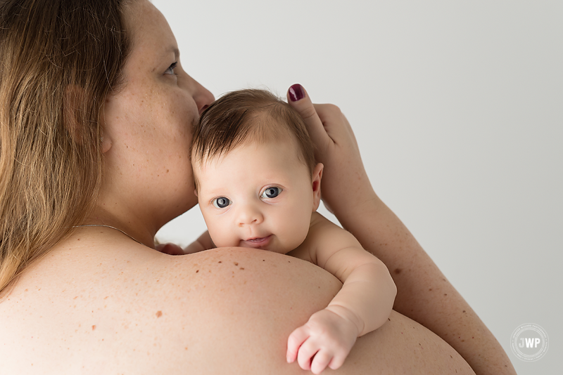 mother son newborn portraits Kingston family photographer