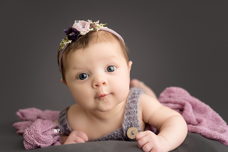 newborn baby pictures eyes open YGK Photographer