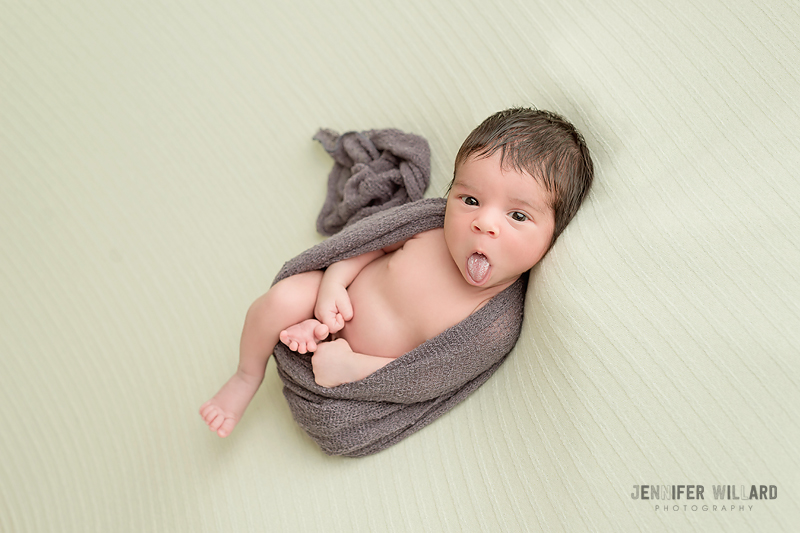 baby boy studio picture newborn Perth Ontario Photographer