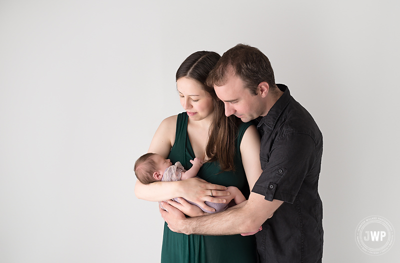 mother father newborn Kingston studio photographer