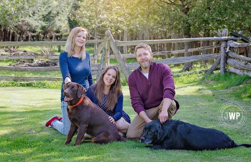 siblings dogs grass Kingston family photographer