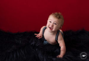 6 month baby boy laughing Kingston children Photographer