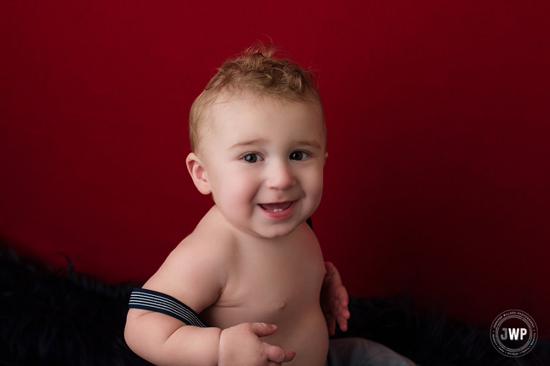 6 month milestone children smiling Kingston children Photographer