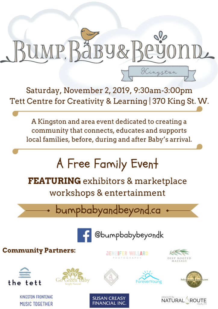 Bump Baby Beyond Kingston Ontario Event November 2019