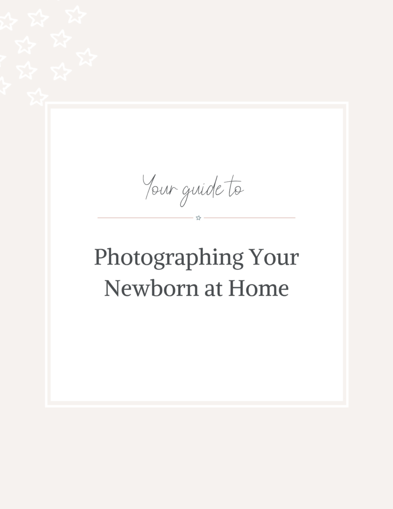 Photographing Your Newborn At Home