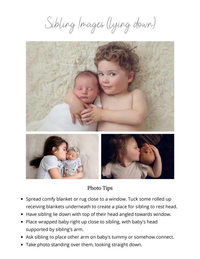 Photographing your Newborn at Home 