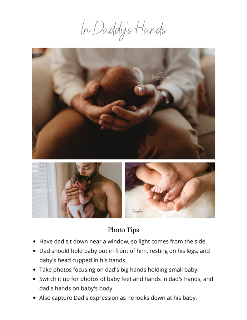 Photographing your Newborn at Home 