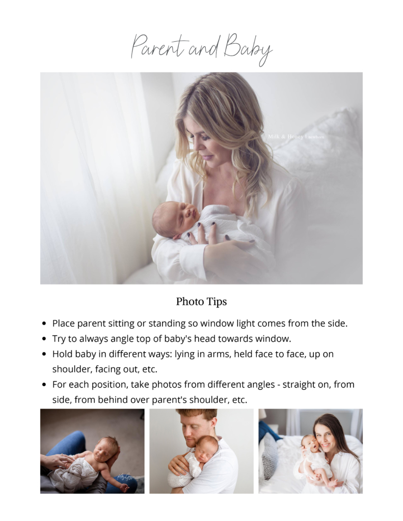 Photographing your Newborn at Home 