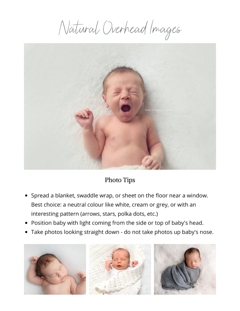 Photographing your Newborn at Home 