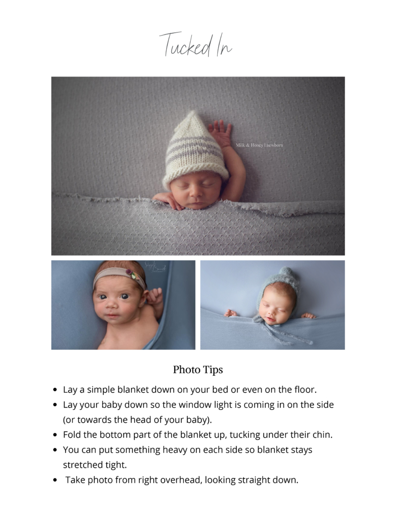 Photographing your Newborn at Home 