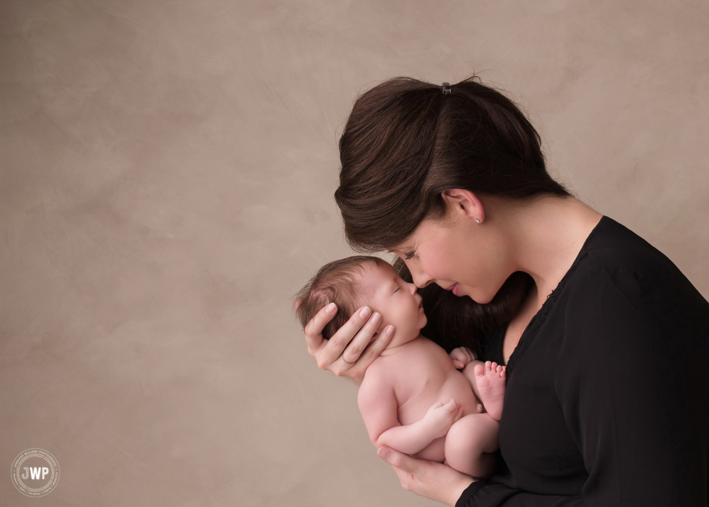 Baby Mother portrait Kingston Ontario Studio