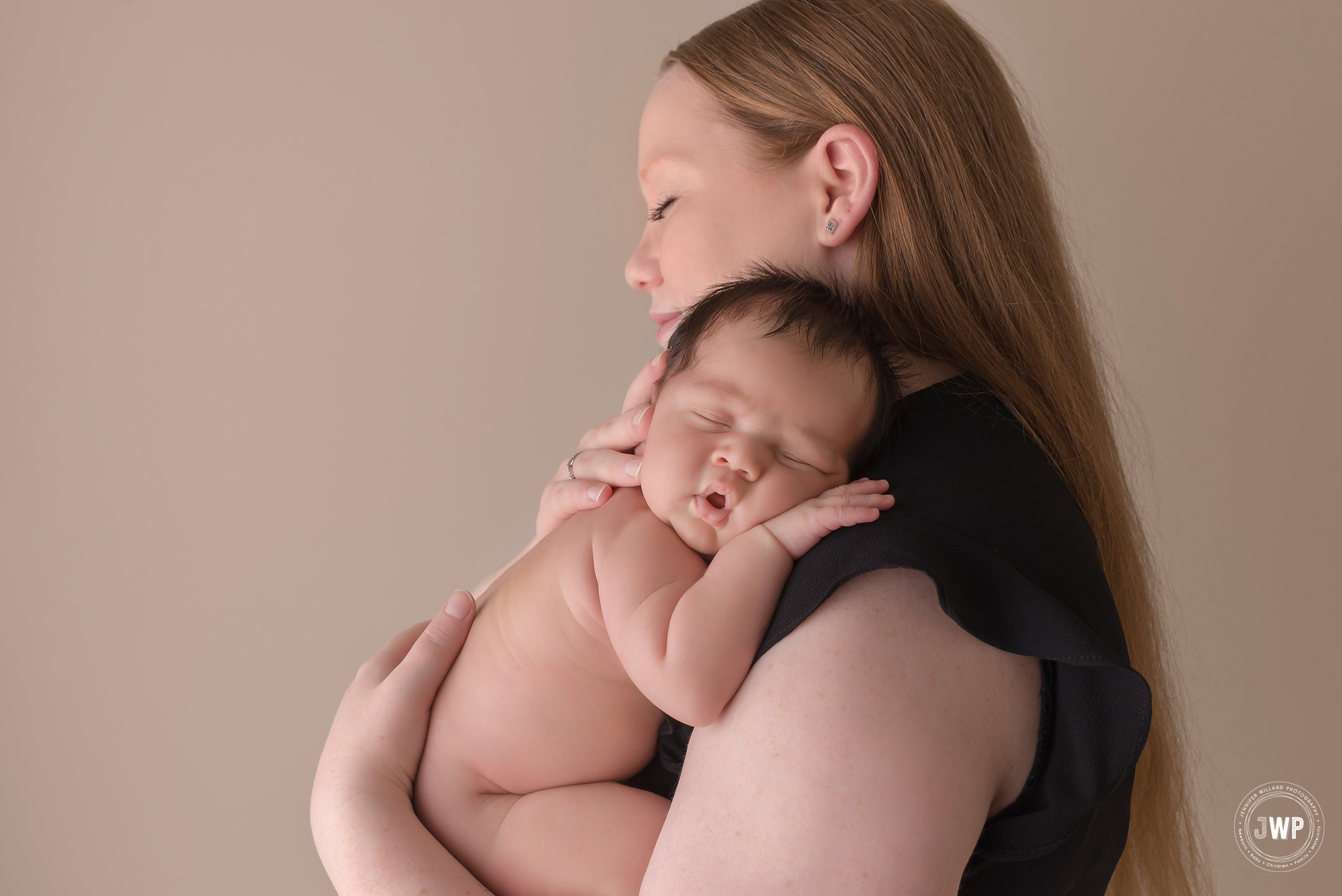 baby boy Mother portrait Kingston newborn photographer