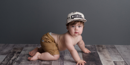 baby boy first birthday Mickey Mouse Hat Kingston children photographer